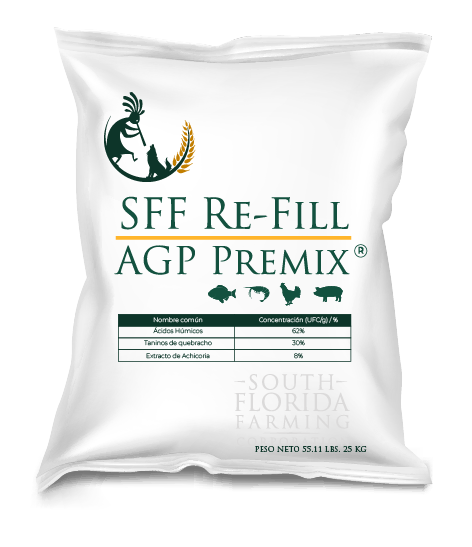 Etiqueta Producto SFF Refull AGP Premix